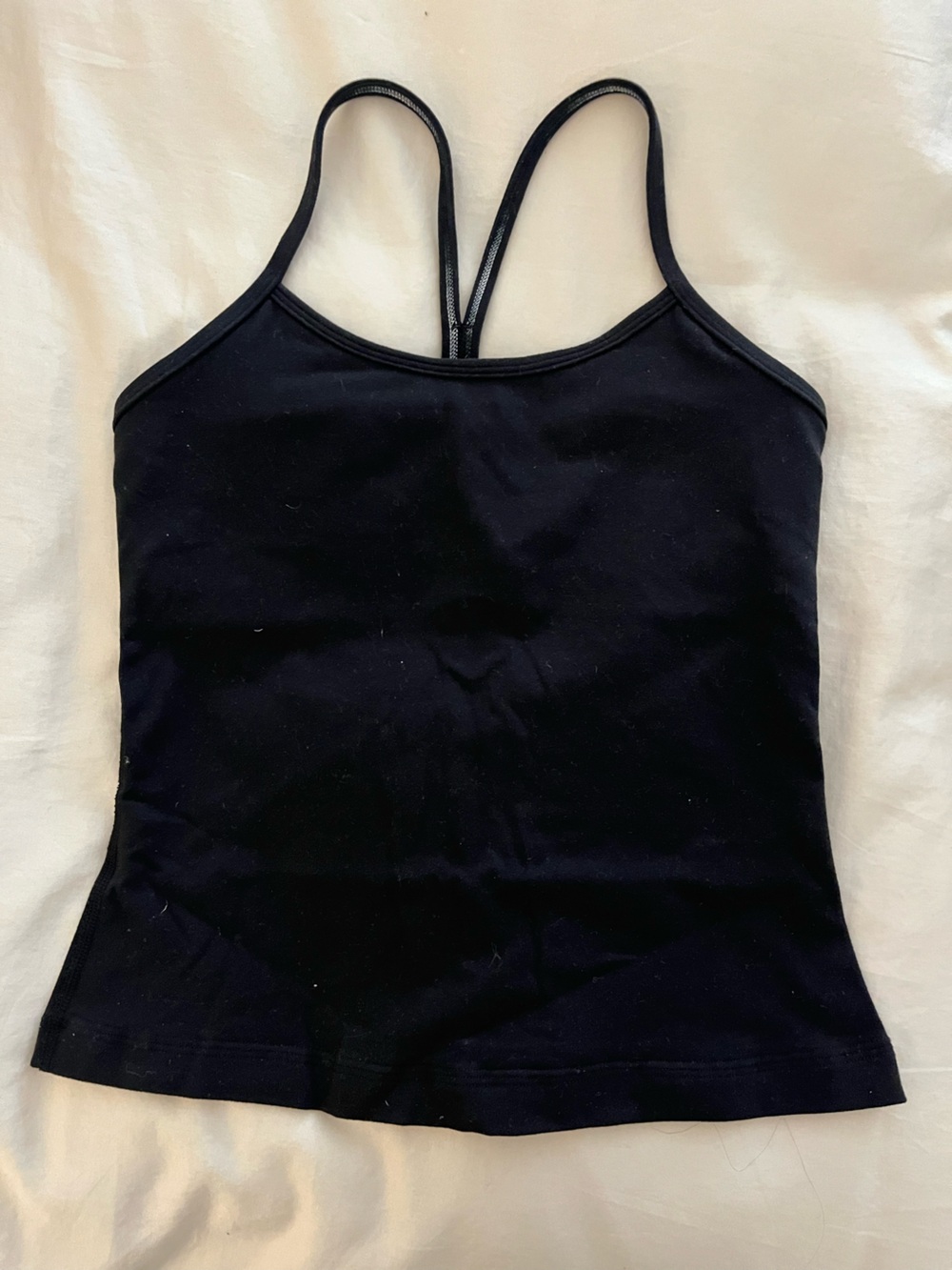 Lululemon Flow Y Tank Top in Black Size 4